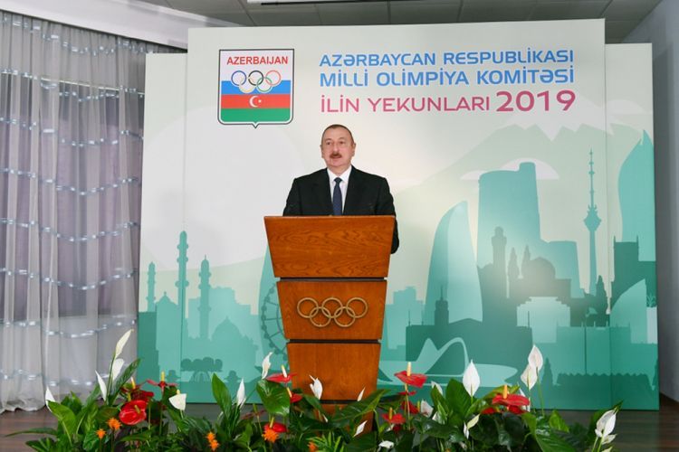 Azərbaycan Prezidenti İlham Əliyev 2019-cu ilin idman yekunlarına həsr olunan mərasimdə iştirak etdi  - YENİLƏNİB