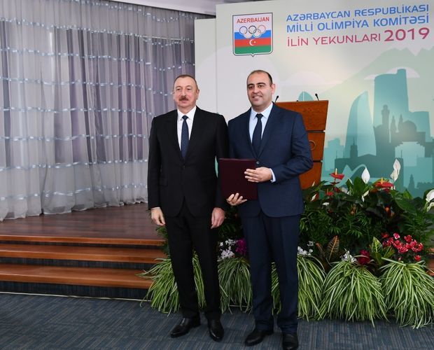 Azərbaycan Prezidenti İlham Əliyev 2019-cu ilin idman yekunlarına həsr olunan mərasimdə iştirak etdi  - YENİLƏNİB