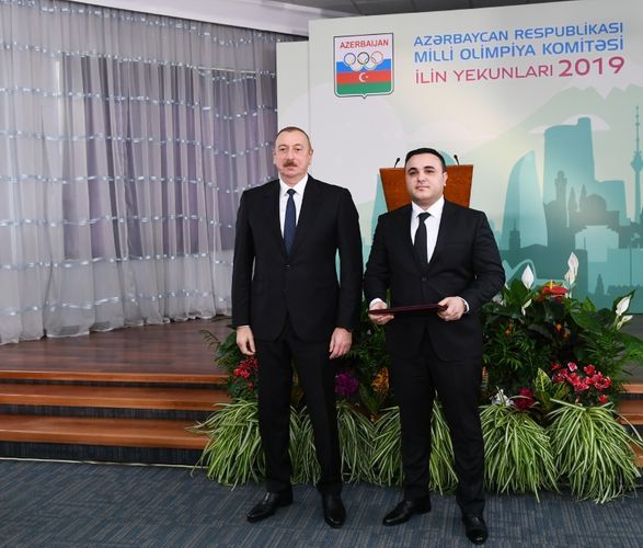 Azərbaycan Prezidenti İlham Əliyev 2019-cu ilin idman yekunlarına həsr olunan mərasimdə iştirak etdi  - YENİLƏNİB