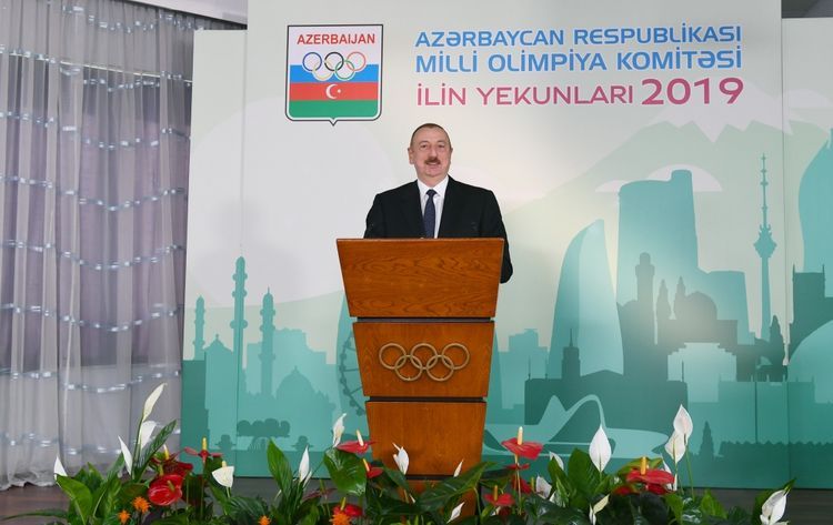 Prezident İlham Əliyev: “İdmançılarımız beynəlxalq idman yarışlarında 775 medal qazanıblar, onlardan 271-i qızıldır”