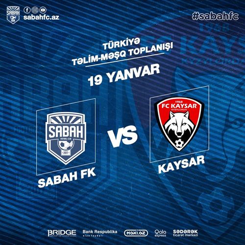 “Sabah” Qazaxıstan klubu ilə qarşılaşacaq