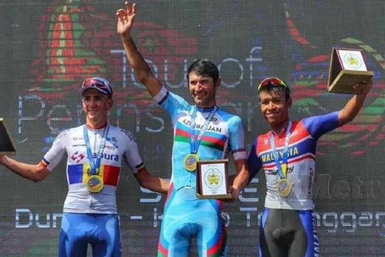 Velosipedçimiz mərhələ qalibi olub - Malayziyada