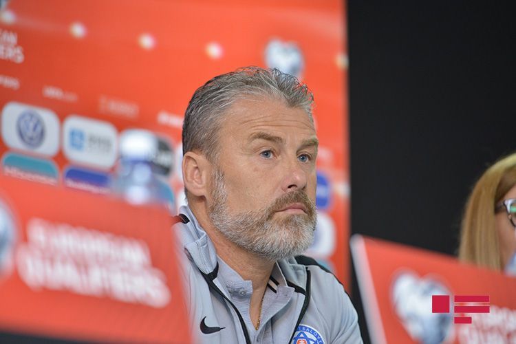 "Azərbaycanla matçda hadisələrin xoşbəxt axarına ümid etməliyik" - rəqib baş məşqçi