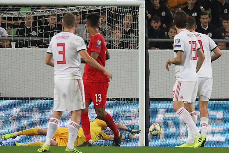 “Zərbəm çox yaxşı və qüvvətli alındı” - yığmamıza qol vuran futbolçu