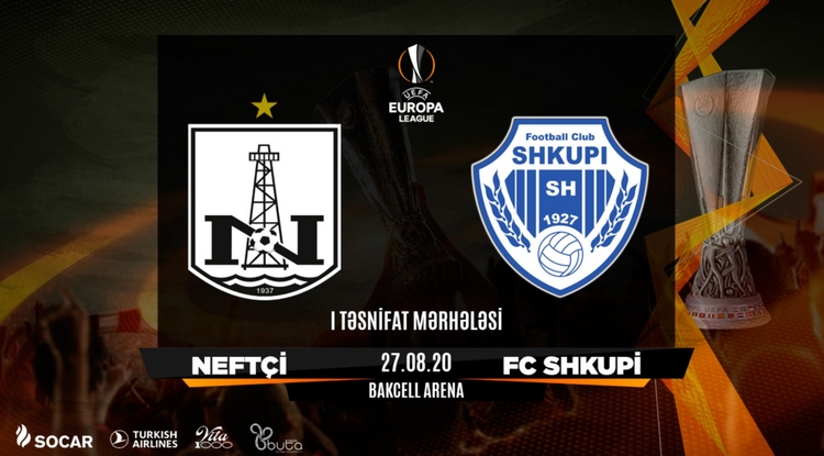 "Şkupi" ilə oyununun başlama saatı dəqiqləşdi - "Neftçi"nin