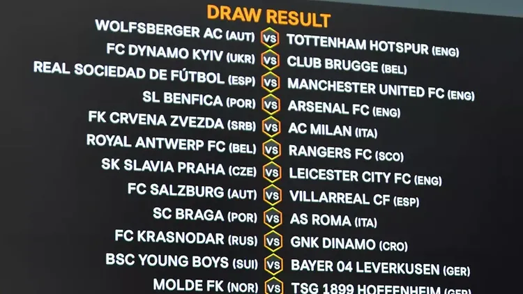 Avropa Liqasında 1/16 final matçlarının vaxtı dəqiqləşdi - TƏQVİM