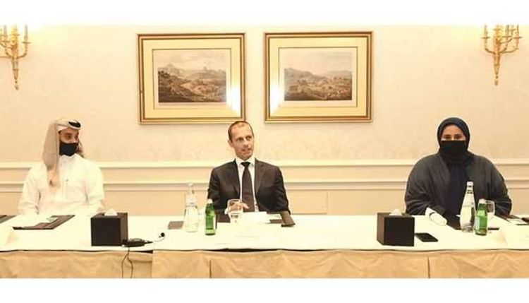 Azərbaycanla Qətərin yoldaşlıq matçından danışdı – UEFA prezidenti