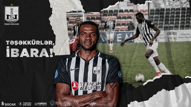 Konqolu hücumçusu ilə vidalaşdı - "Neftçi"