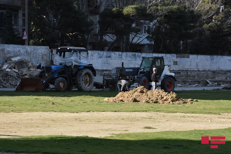 “Məhsul” stadionu sökülür, yerində yenisi tikiləcək - FOTOSESSİYA