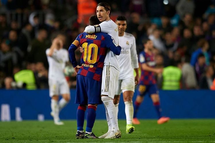 "Messi tarixin ən yaxşılarından biridir" - Serxio Ramos