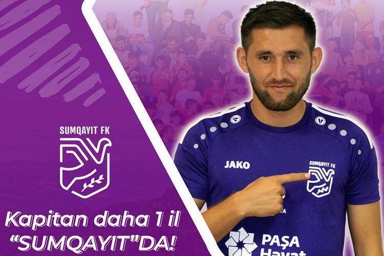 Kapitanın da müqaviləsini açıqladı – “Sumqayıt”