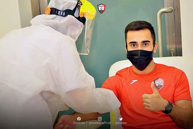 Koronavirus testindən keçib, məşqə başladı - "Qəbələ"
