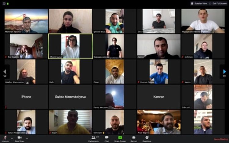 İdmançılar və federasiya rəsmiləri ilə videokonfrans təşkil etdi - MOK