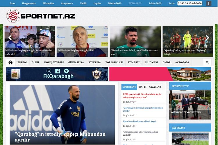 Təbriklər, Sportnet.az!