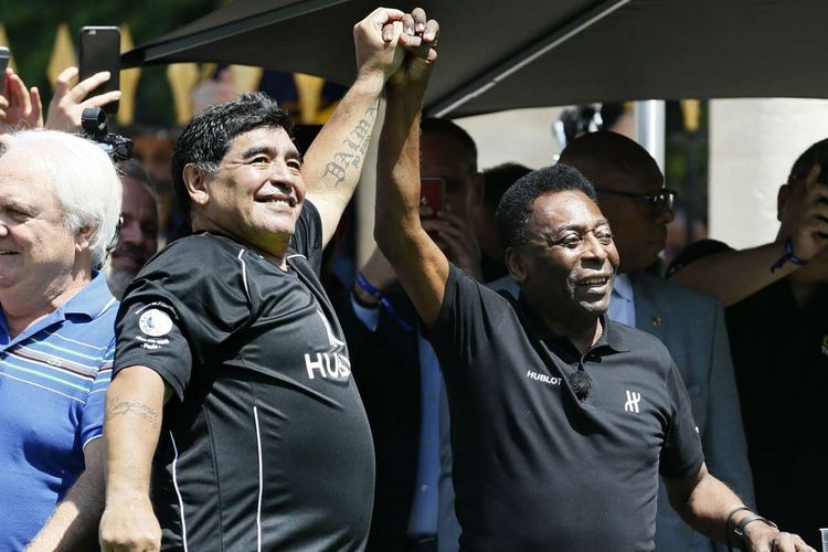 “Onunla göylərdə yenidən futbol oynayacağıq” – Pele Maradona haqda
