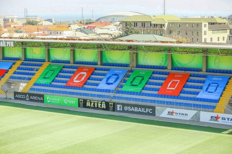 İşğal altında olan rayonların adları həkk edilib - “ASCO Arena” stadionunun tribunalarına