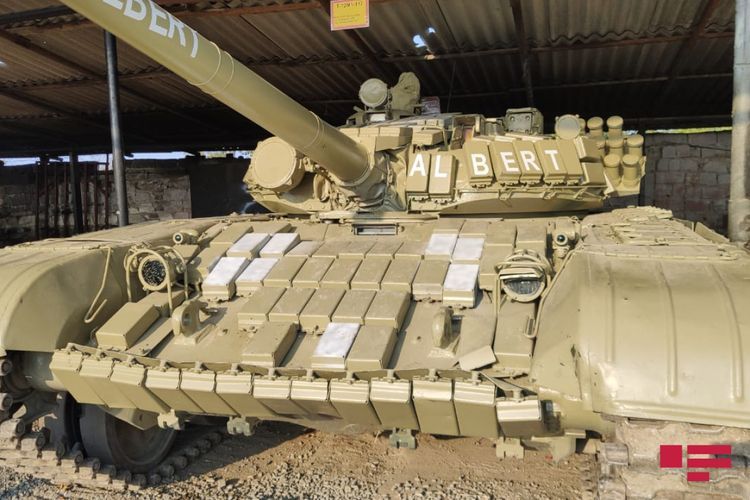 Düşməndən götürdüyümuz tanklar təmirdən sonra yenidən döyüşə göndərilir - FOTO