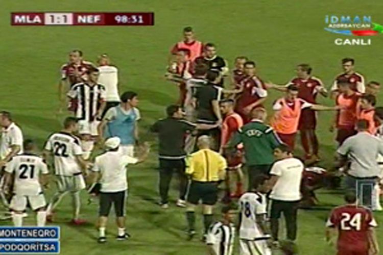 “Neftçi”nin dava-dalaşının şahidi – klublarımızı uduzdurmayan şotland