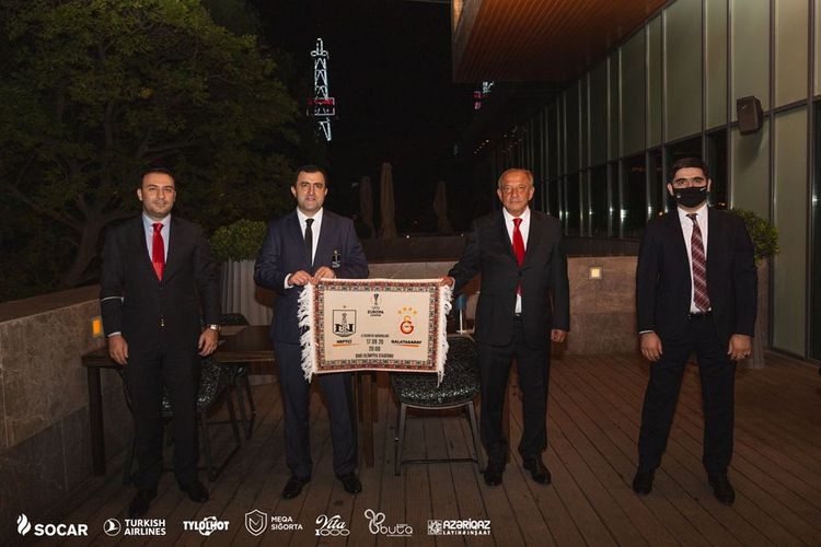 “Neftçi” və “Qalatasaray” rəhbərləri görüşdü - oyundan əvvəl