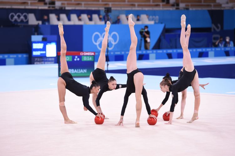 Gimnastlarımızın çıxışı - FOTOSESSİYA