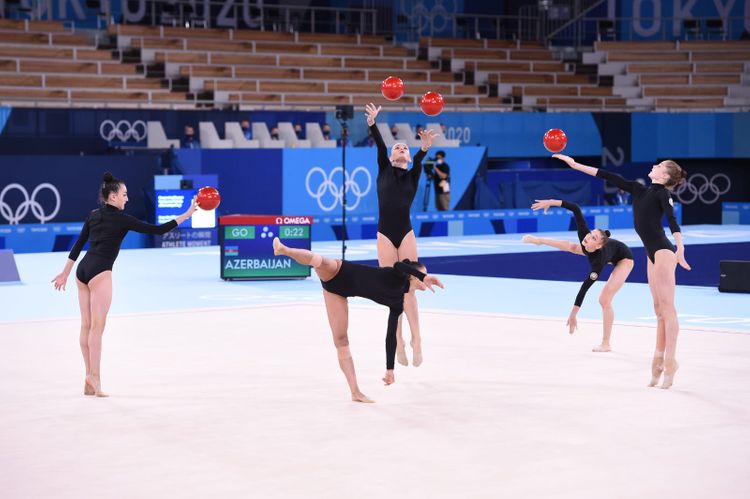 Gimnastlarımızın çıxışı - FOTOSESSİYA
