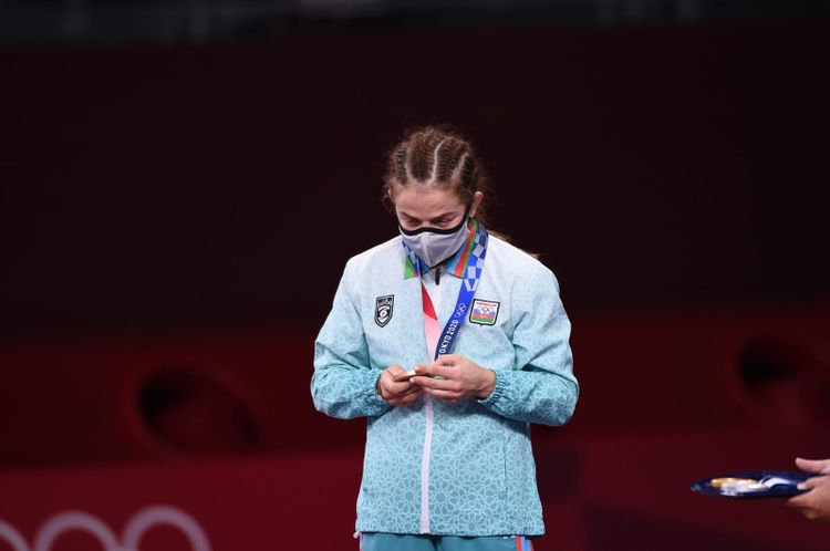 Mariya Stadnikdən 4-cü Olimpiya medalı - FOTOSESSİYA