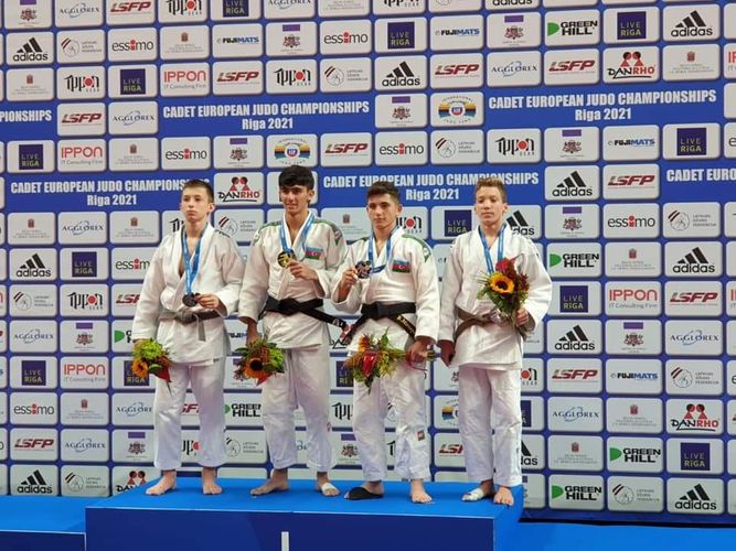 3 cüdoçumuz Avropa çempionu oldu - FOTOSESSİYA