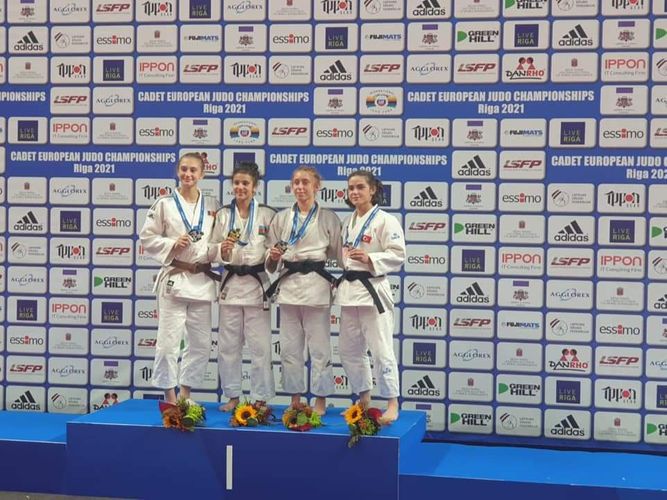 3 cüdoçumuz Avropa çempionu oldu - FOTOSESSİYA