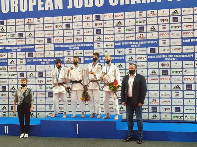 3 cüdoçumuz Avropa çempionu oldu - FOTOSESSİYA