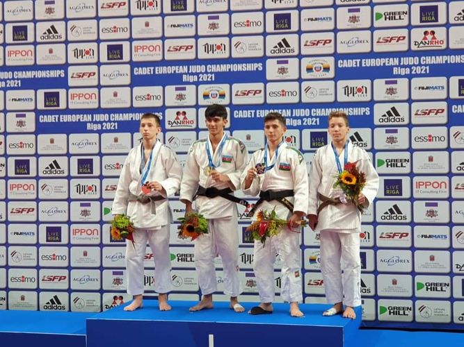 3 cüdoçumuz Avropa çempionu oldu - FOTOSESSİYA