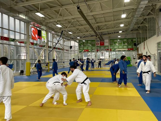 Cüdoçularımız Avropa birinciliyinə Samsunda hazırlaşır - FOTOSESSİYA