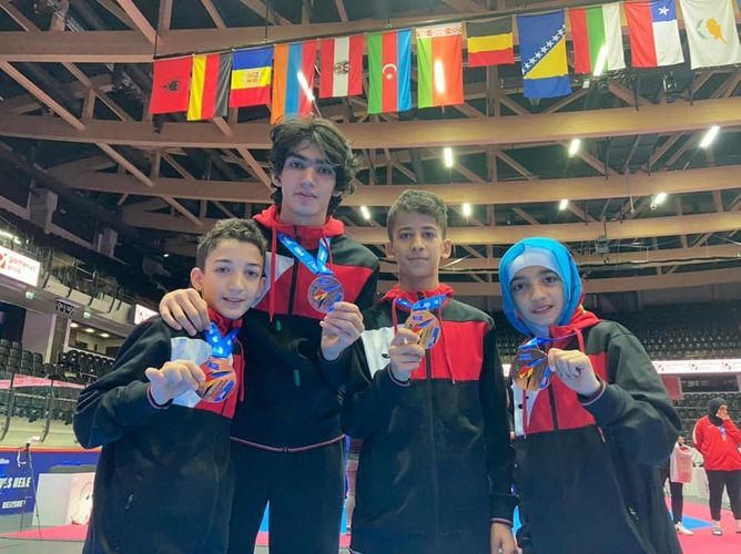 Avropa birinciliyindən 7 medalla qayıdır - taekvondoçularımız