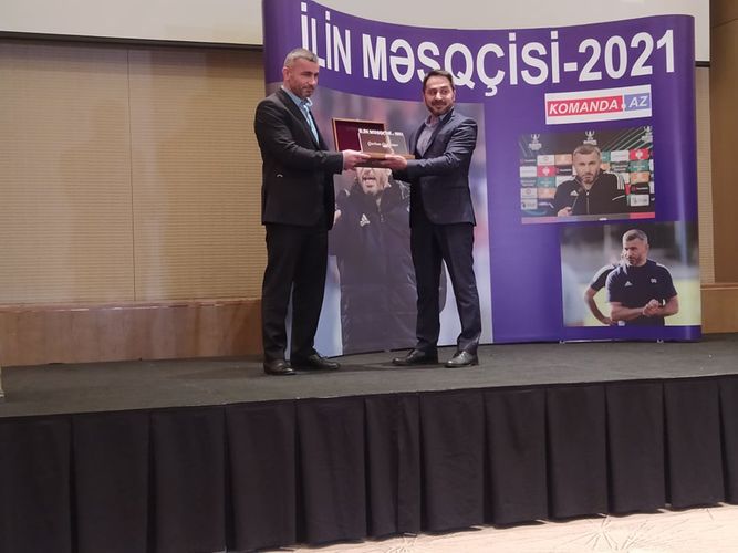 Qurban Qurbanov mükafatını aldı