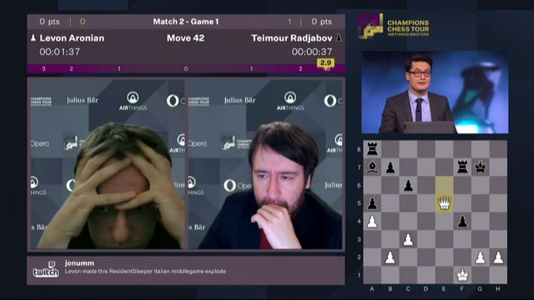 Teymur Rəcəbova məğlubiyyəti şərh etdi - Levon Aronyan