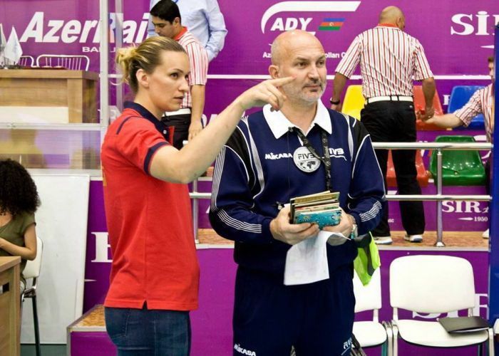 Milliləşən voleybolçunun soyadının dəyişməsinin səbəbini açıqladı - Oksana Kurt