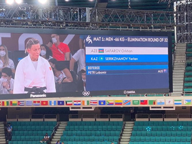 Orxan Səfərov mübarizəni dayandırdı - Tokio-2020