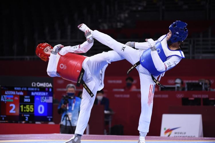 Tokio-2020: Fəridə Əzizova göz yaşlarını saxlaya bilmədi - FOTOSESSİYA