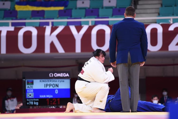 İrina Kindzerska medalın bir addımlığında - FOTOSESSİYA