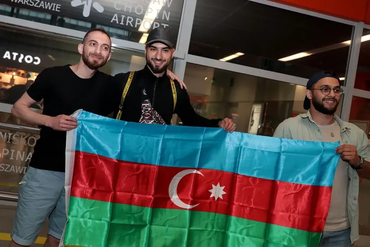Mahir Emreli Varşavada - FOTOSESSİYA