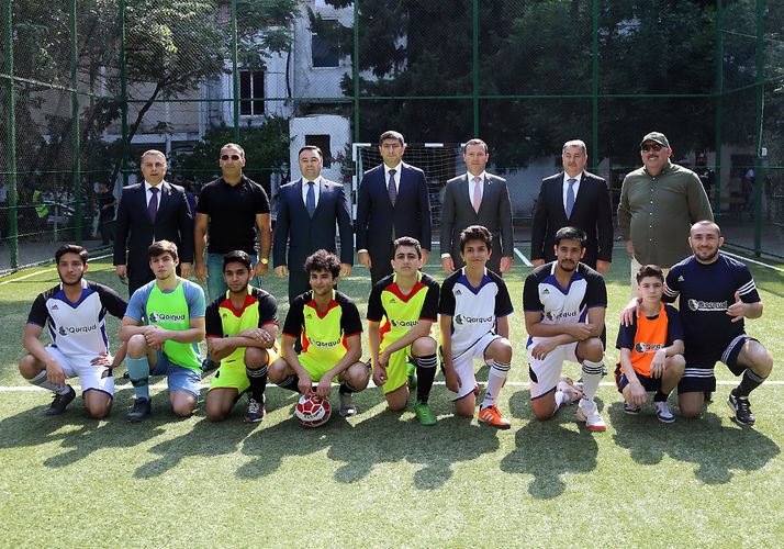 Yeni meydança açıldı, Bəhram Bağırzadə hakim oldu - FOTOSSESİYA