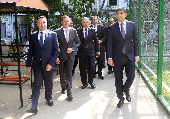 Yeni meydança açıldı, Bəhram Bağırzadə hakim oldu - FOTOSSESİYA