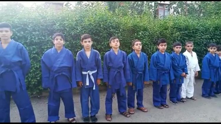 Azərbaycan Cüdo Federasiyası yeniyetmə cüdoçulara cüdoqilər verdi - FOTOSESSİYA