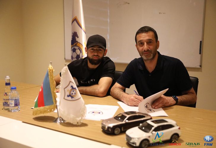 Şahruddin Məhəmmədəliyevlə müqaviləni rəsmiləşdirdi – “Qarabağ”