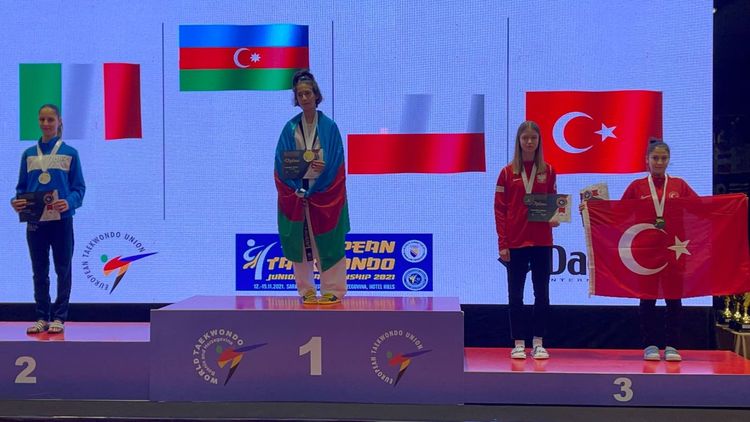 Taekvondoçumuz erməniyə qalib gələrək Avropa çempionu oldu – ilk 2 gündə 3 medal