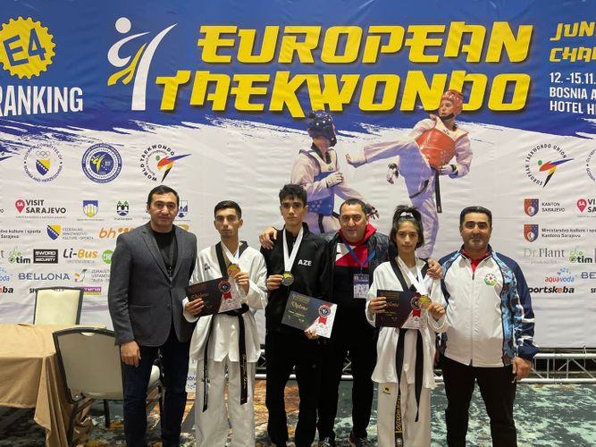 Taekvondoçumuz erməniyə qalib gələrək Avropa çempionu oldu – ilk 2 gündə 3 medal