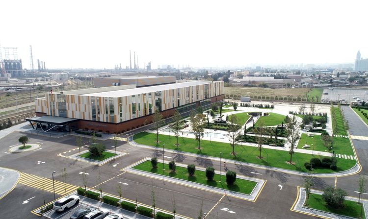 Prezident və birinci xanım Milli Gimnastika Arenasının yeni məşq binasında yaradılan şəraitlə tanış oldu - YENİLƏNİB