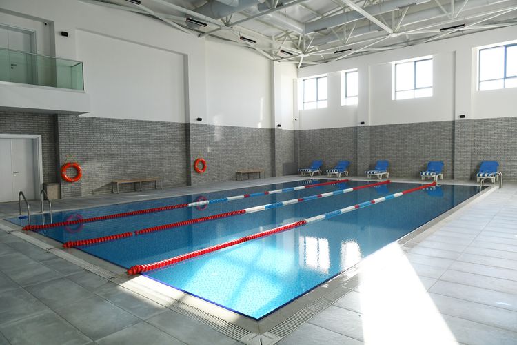 Prezident və birinci xanım Milli Gimnastika Arenasının yeni məşq binasında yaradılan şəraitlə tanış oldu - YENİLƏNİB