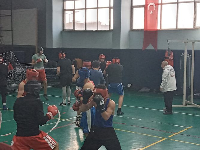 Azərbaycan millisi Ərzurumda Türkiyə və Əlcəzairlə birgə hazırlıq keçir - FOTOSESSİYA