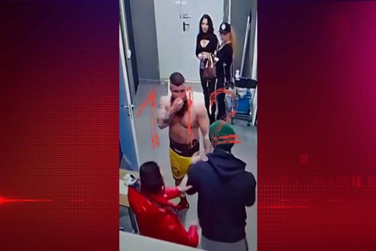 Uduzan boksçu erməni məşqçisini döydü