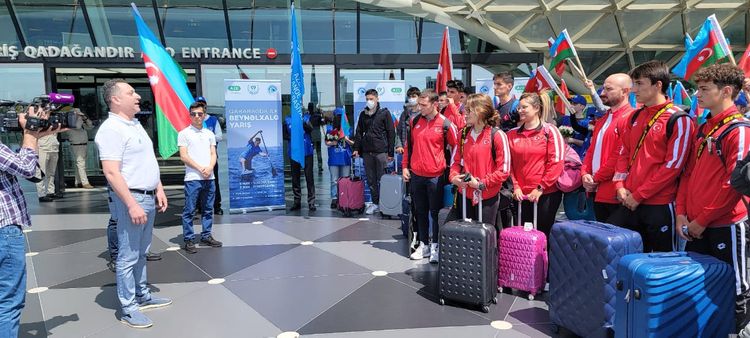 Türkiyə avarçəkənləri beynəlxalq yarış üçün Azərbaycanda - FOTOSESSİYA